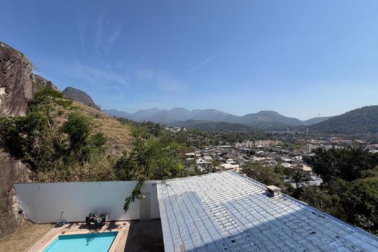 Suíte 1 - Vista de casa de condomínio para alugar com 5 quartos, 350m² em Jacarepaguá, Rio de Janeiro