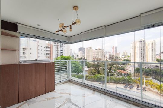 Varanda de apartamento para alugar com 2 quartos, 69m² em Jardim Prudência, São Paulo