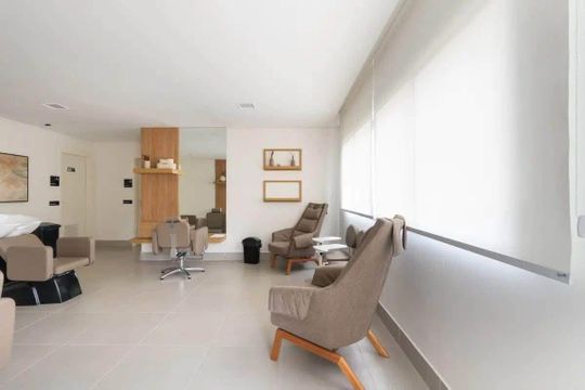 Área externa de apartamento à venda com 2 quartos, 87m² em Jardim Caboré, São Paulo