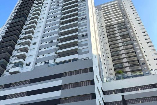 Fachada de apartamento à venda com 2 quartos, 87m² em Jardim Caboré, São Paulo