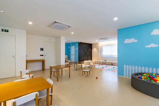 Área externa de apartamento à venda com 2 quartos, 87m² em Jardim Caboré, São Paulo