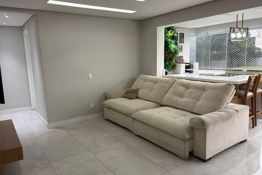 Sala de apartamento à venda com 2 quartos, 87m² em Jardim Caboré, São Paulo