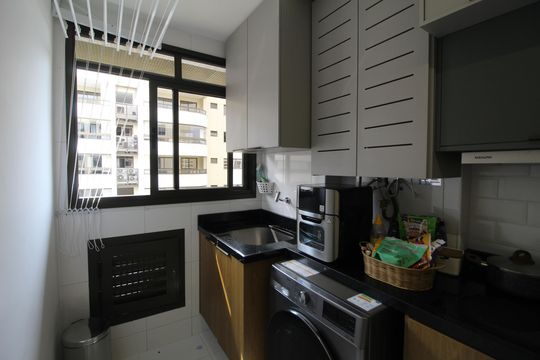 Área de Serviço de apartamento para alugar com 4 quartos, 127m² em Barra da Tijuca, Rio de Janeiro