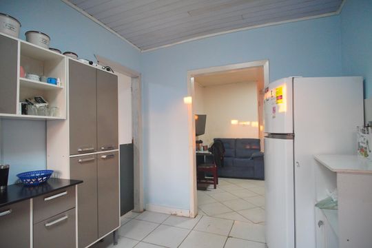 Cozinha de casa à venda com 2 quartos, 80m² em Campina, São Leopoldo