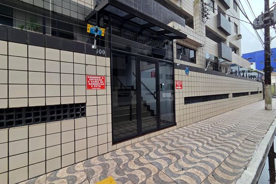 Fachada de apartamento para alugar com 1 quarto, 51m² em Aviação, Praia Grande