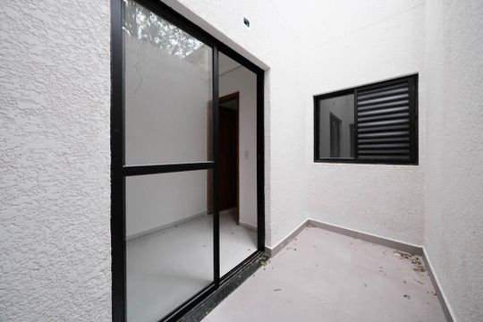 Sala/Cozinha de apartamento à venda com 1 quarto, 38m² em Vila Costa Melo, São Paulo