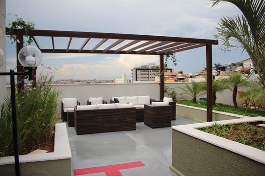 Área comum de apartamento à venda com 2 quartos, 52m² em Diamante, Belo Horizonte