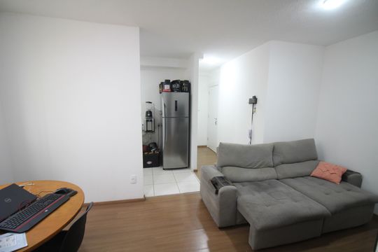 Sala de apartamento à venda com 2 quartos, 52m² em Diamante, Belo Horizonte