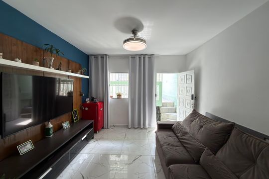 Sala de casa à venda com 3 quartos, 100m² em Jardim Bartira, São Bernardo do Campo