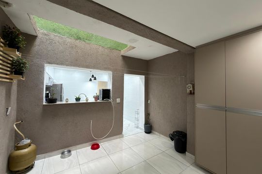 Área de Serviço de casa à venda com 3 quartos, 100m² em Jardim Bartira, São Bernardo do Campo