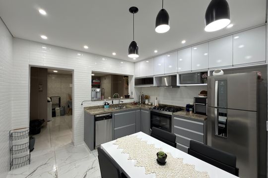 Cozinha de casa à venda com 3 quartos, 100m² em Jardim Bartira, São Bernardo do Campo