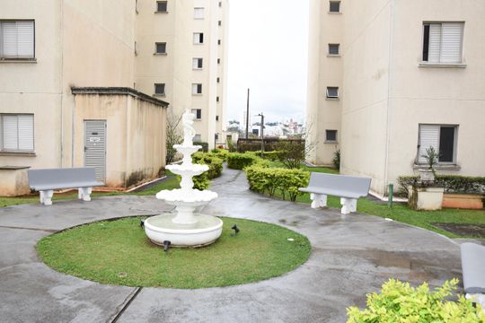 Area de circulação de apartamento para alugar com 2 quartos, 65m² em Vila Joana, Jundiaí
