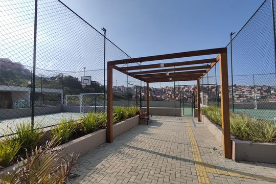 Área comum de apartamento para alugar com 2 quartos, 41m² em Vila Sao Paulo, Ferraz de Vasconcelos