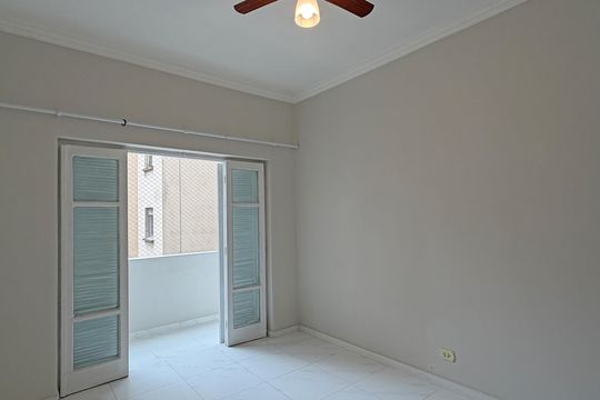 Sala/Quarto 1 de apartamento para alugar com 1 quarto, 62m² em Boqueirão, Santos
