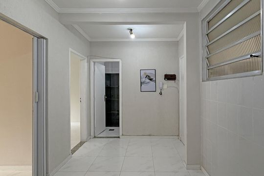 Cozinha de apartamento para alugar com 1 quarto, 62m² em Boqueirão, Santos