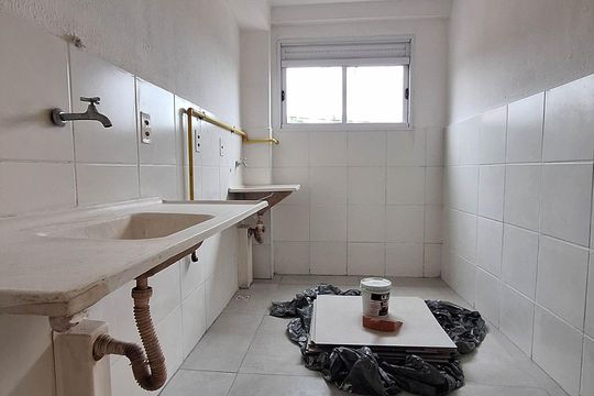 Cozinha de apartamento para alugar com 2 quartos, 55m² em Fonseca, Niterói