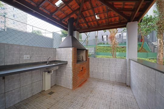 Área comum - Churrasqueira de apartamento à venda com 2 quartos, 42m² em Vila Talarico, São Paulo