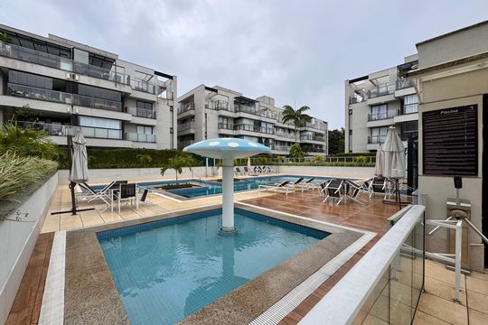 Área comum - Piscina de apartamento para alugar com 2 quartos, 78m² em Recreio dos Bandeirantes, Rio de Janeiro