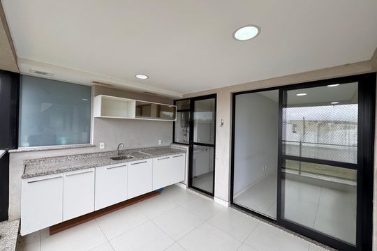 Varanda gourmet de apartamento para alugar com 2 quartos, 78m² em Recreio dos Bandeirantes, Rio de Janeiro
