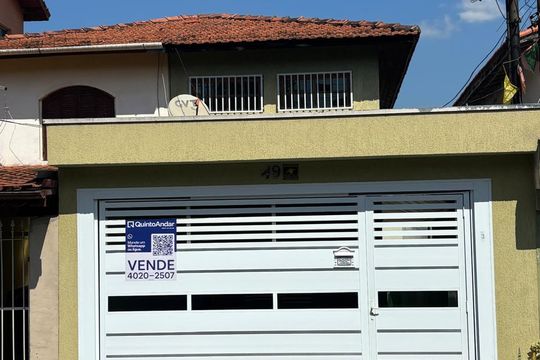 Fachada de casa para alugar com 3 quartos, 127m² em Conjunto Residencial Pombeva, São Bernardo do Campo