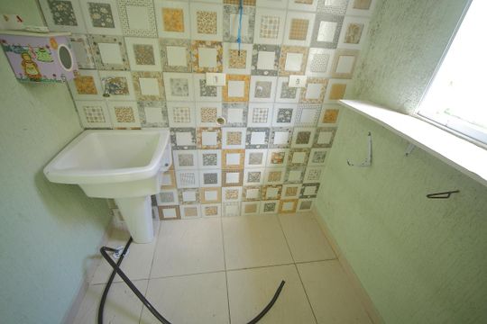 Área de serviço de casa para alugar com 3 quartos, 127m² em Conjunto Residencial Pombeva, São Bernardo do Campo