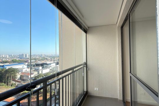 Sacada da Sala de apartamento à venda com 2 quartos, 61m² em Planalto, São Bernardo do Campo