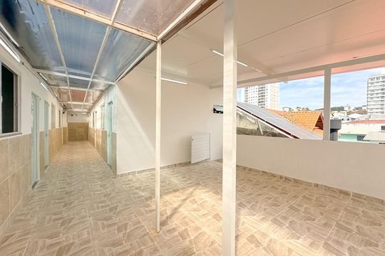 Área comum de kitnet/studio para alugar com 1 quarto, 18m² em Jardim Cidade de Florianopolis, São José