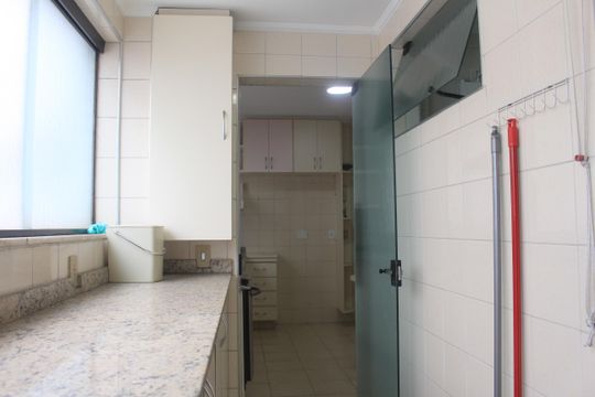 Área de Serviço de apartamento à venda com 3 quartos, 114m² em Santa Maria, São Caetano do Sul