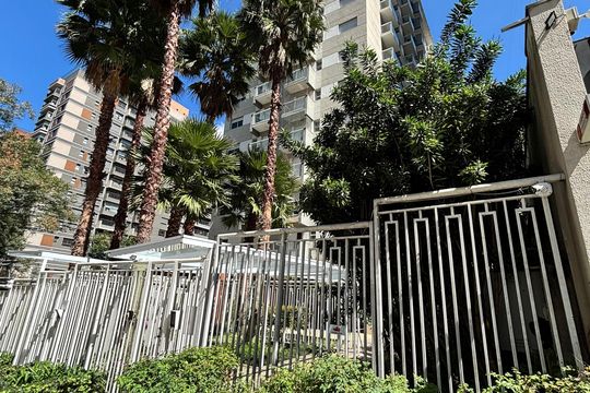Fachada do Prédio de apartamento para alugar com 1 quarto, 55m² em Alphaville Industrial, Barueri