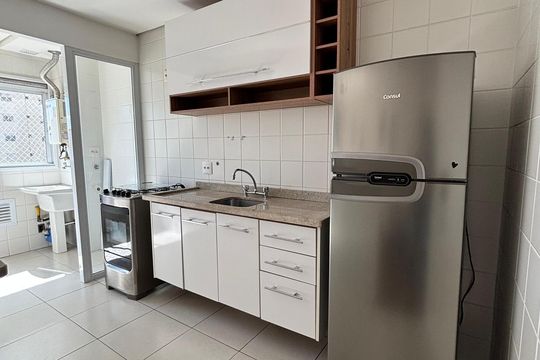 Cozinha  de apartamento para alugar com 1 quarto, 55m² em Alphaville Industrial, Barueri