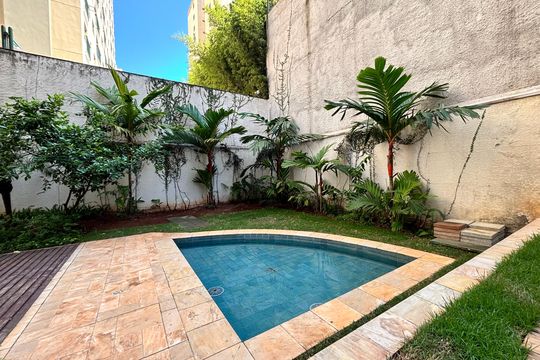 Área comum - Piscina de apartamento para alugar com 1 quarto, 55m² em Alphaville Industrial, Barueri