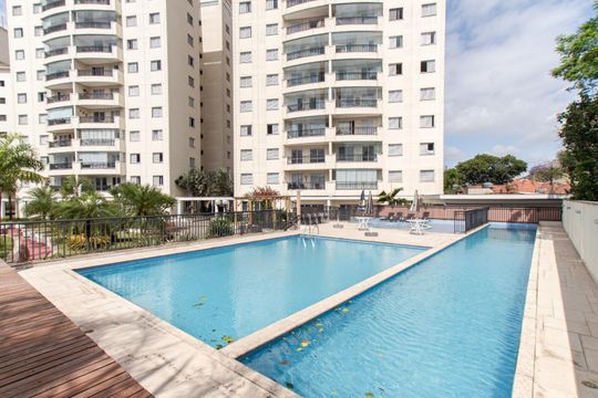 Área comum - Piscina de apartamento para alugar com 3 quartos, 115m² em Vila Maria Alta, São Paulo
