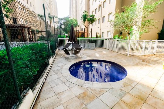 Área comum - Piscina de apartamento para alugar com 3 quartos, 60m² em Vila Pirajussara, São Paulo