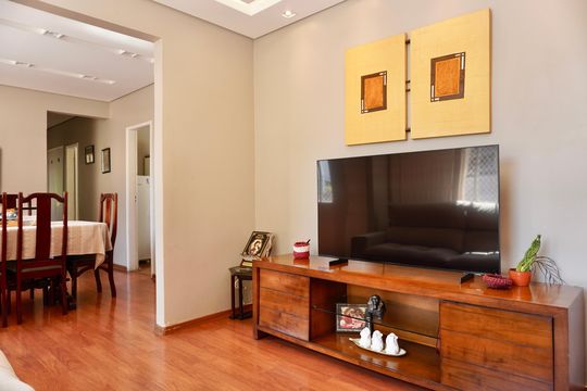 Sala de apartamento à venda com 4 quartos, 130m² em São Pedro, Belo Horizonte