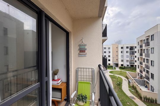 Varanda de apartamento para alugar com 2 quartos, 55m² em Recreio dos Bandeirantes, Rio de Janeiro