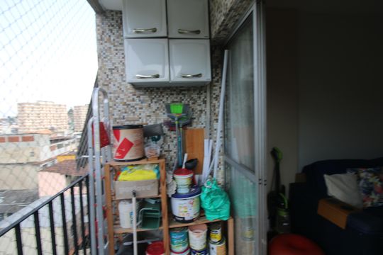 VarandaVista da Varanda de apartamento à venda com 2 quartos, 56m² em Vaz Lobo, Rio de Janeiro