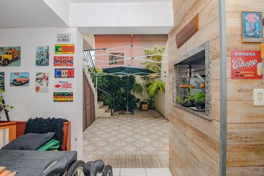 Espaço Gourmet de casa à venda com 3 quartos, 114m² em Morro Santana, Porto Alegre