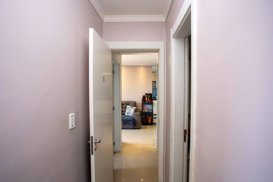 Quarto Suíte de apartamento à venda com 2 quartos, 55m² em Conceição, Diadema
