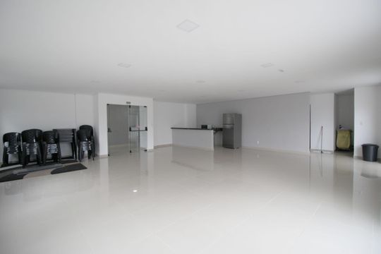 Área comum - Salão de festas de apartamento para alugar com 2 quartos, 69m² em Vila Lucy, Sorocaba