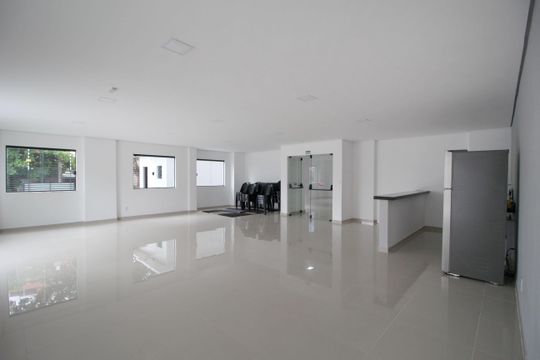 Área comum - Salão de festas de apartamento para alugar com 2 quartos, 69m² em Vila Lucy, Sorocaba