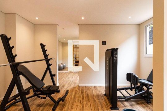 Área comum - Academia de apartamento para alugar com 2 quartos, 34m² em Várzea da Barra Funda, São Paulo