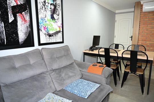Sala de apartamento à venda com 3 quartos, 69m² em Chácara São Francisco, Jundiaí