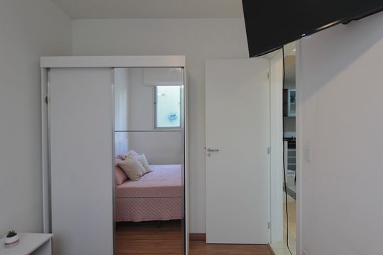 Quarto 1 de apartamento para alugar com 2 quartos, 105m² em Jardim Atlântico, Belo Horizonte