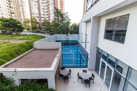 Quadra Esportiva de apartamento para alugar com 1 quarto, 63m² em Empresarial 18 do Forte, Barueri