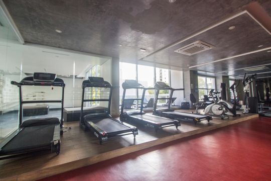 Academia de apartamento para alugar com 1 quarto, 63m² em Empresarial 18 do Forte, Barueri