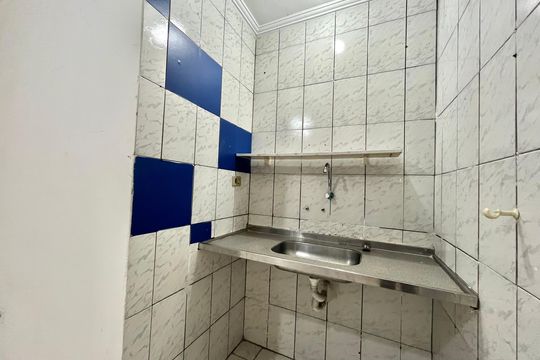 Cozinha de kitnet/studio para alugar com 1 quarto, 29m² em São Judas, São Paulo