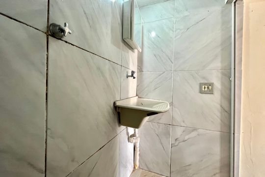 Banheiro 2 de apartamento para alugar com 1 quarto, 46m² em São Judas, São Paulo