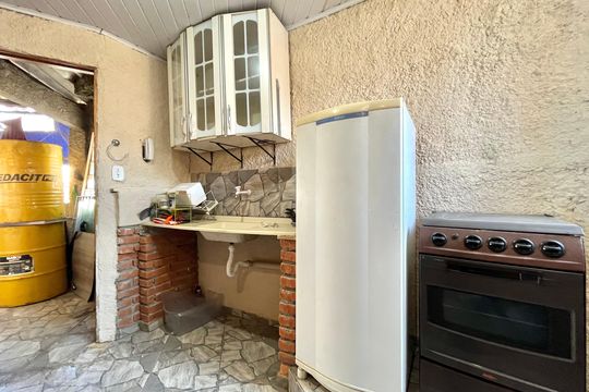 Cozinha de kitnet/studio para alugar com 1 quarto, 25m² em São Judas, São Paulo