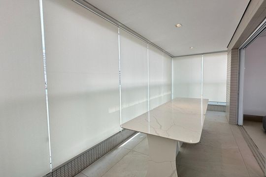 Varanda de apartamento para alugar com 3 quartos, 150m² em Boqueirão, Praia Grande
