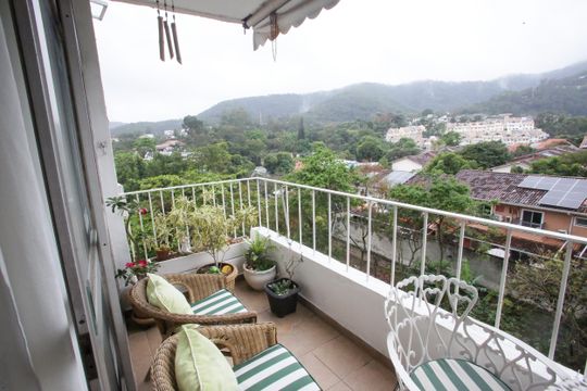 Varanda da Sala de apartamento à venda com 2 quartos, 147m² em Jacarepaguá, Rio de Janeiro